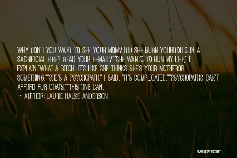 Parents And Daughters Quotes By Laurie Halse Anderson