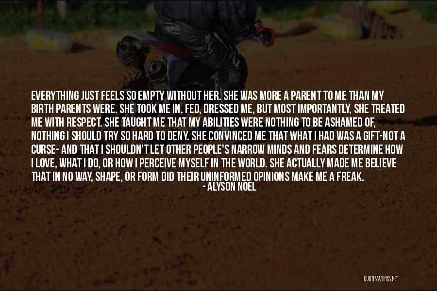 Parents And Love Quotes By Alyson Noel Parents And Love Quotes By Alyson Noel