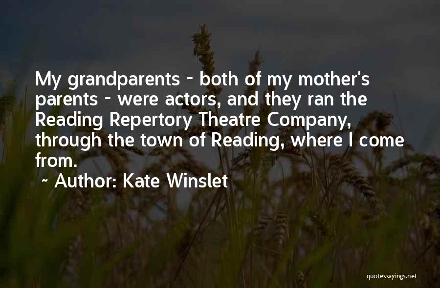 Parents And Reading Quotes By Kate Winslet