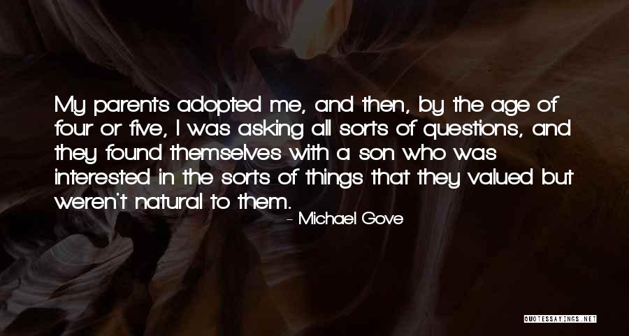 Parents And Son Quotes By Michael Gove Parents And Son Quotes By Michael Gove