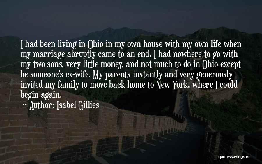 Parents And Sons Quotes By Isabel Gillies