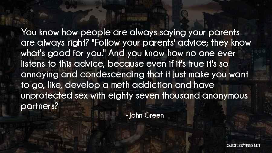 Parents As Partners Quotes By John Green Parents As Partners Quotes By John Green