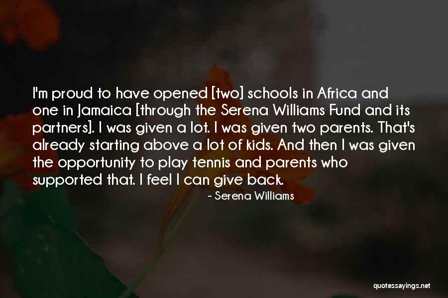Parents As Partners Quotes By Serena Williams Parents As Partners Quotes By Serena Williams