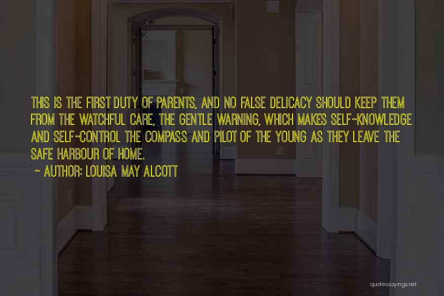 Parents Duty Quotes By Louisa May Alcott