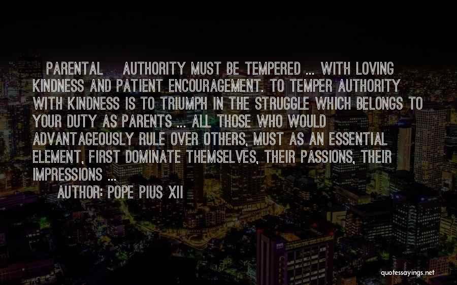 Parents Duty Quotes By Pope Pius XII