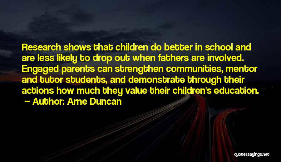 Parents Education Quotes By Arne Duncan