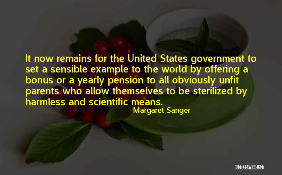 Parents Example Quotes By Margaret Sanger