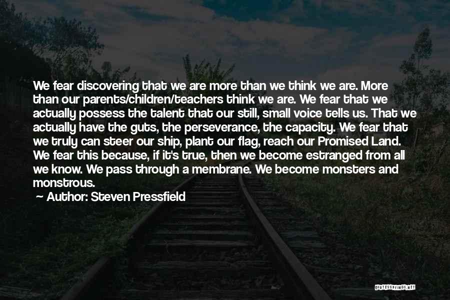 Parents From Teachers Quotes By Steven Pressfield