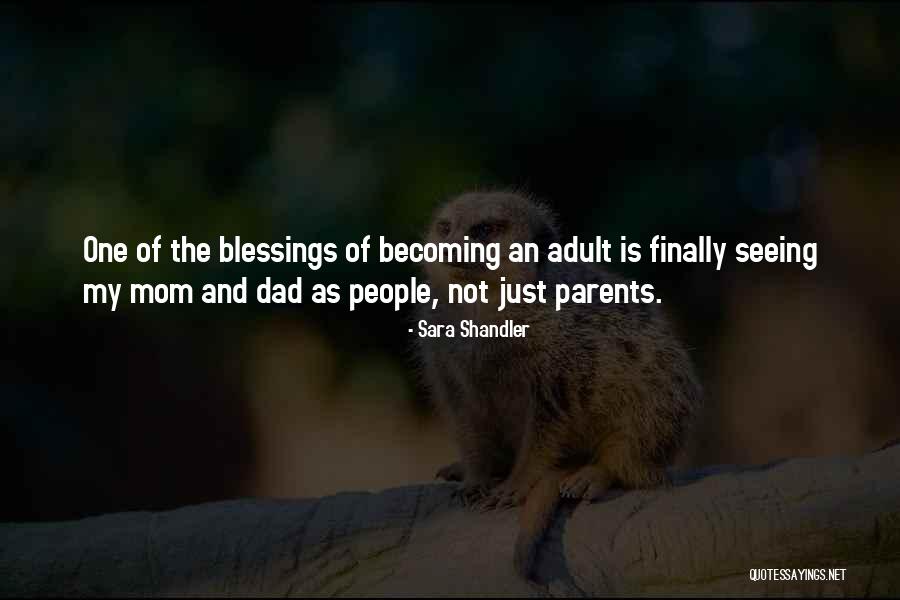 Parents Inspirational Quotes By Sara Shandler Parents Inspirational Quotes By Sara Shandler