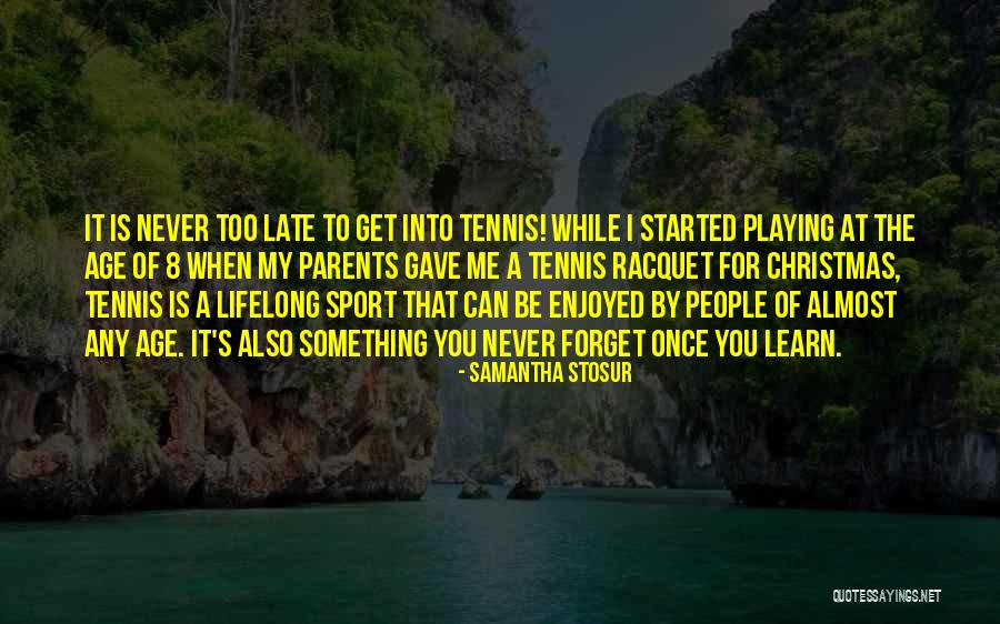 Parents On Christmas Quotes By Samantha Stosur Parents On Christmas Quotes By Samantha Stosur