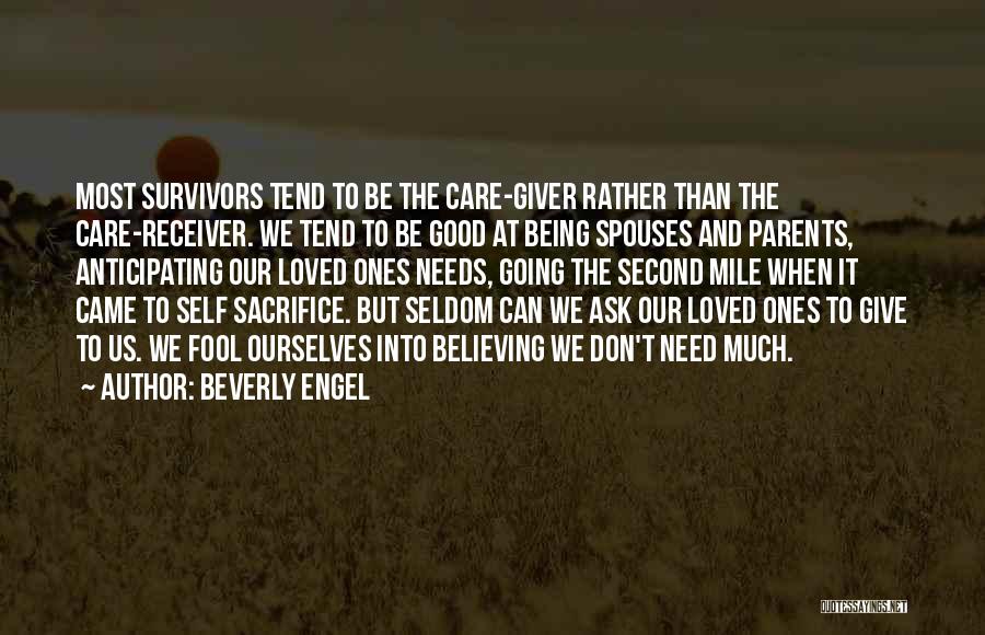 Parents Sacrifice For Their Child Quotes By Beverly Engel