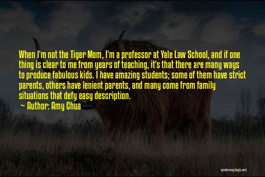 Parents Teaching Quotes By Amy Chua