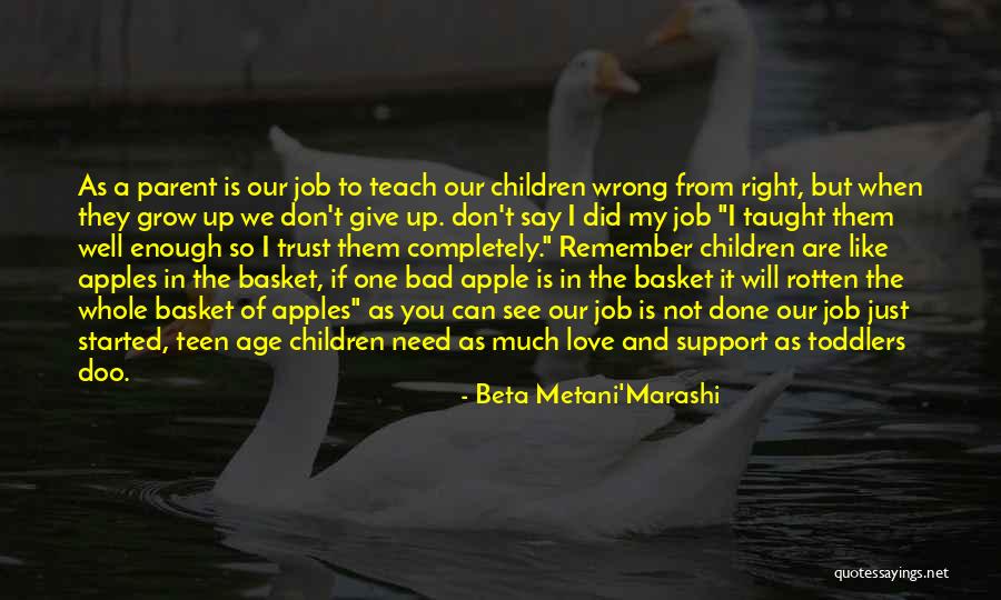 Parents That Need To Grow Up Quotes By Beta Metani'Marashi Parents That Need To Grow Up Quotes By Beta Metani'Marashi
