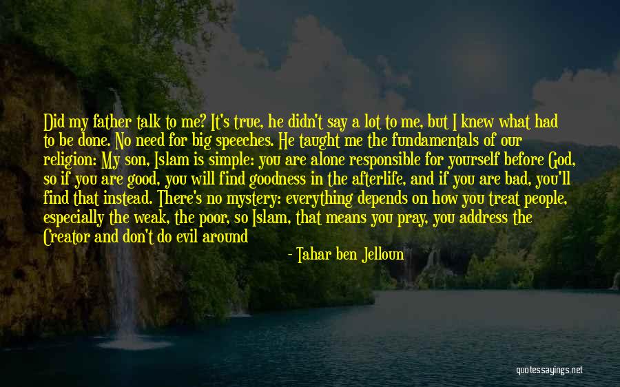Parents To Son Quotes By Tahar Ben Jelloun Parents To Son Quotes By Tahar Ben Jelloun