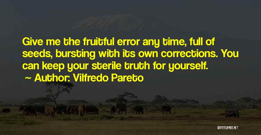 Pareto Quotes By Vilfredo Pareto