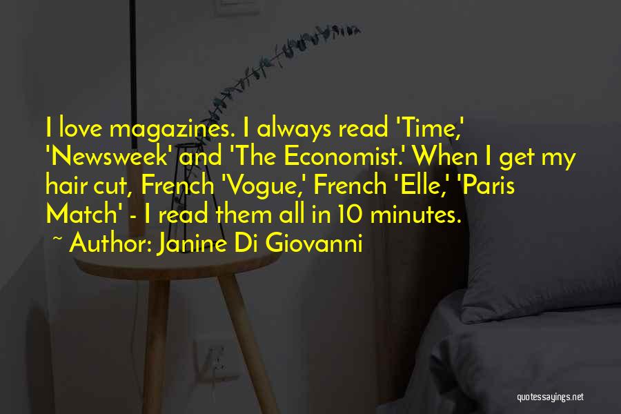 Paris And Love Quotes By Janine Di Giovanni
