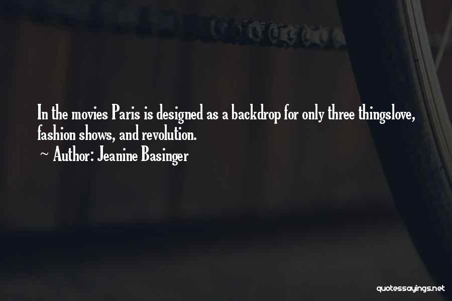 Paris And Love Quotes By Jeanine Basinger