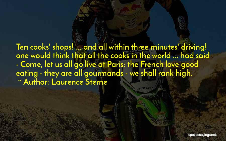 Paris And Love Quotes By Laurence Sterne