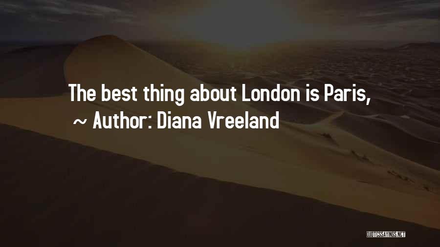 Paris Best Quotes By Diana Vreeland