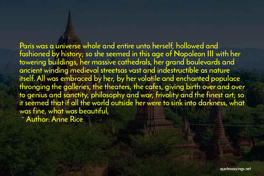 Paris Cafes Quotes By Anne Rice Paris Cafes Quotes By Anne Rice