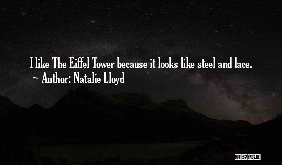 Paris Eiffel Tower Quotes By Natalie Lloyd