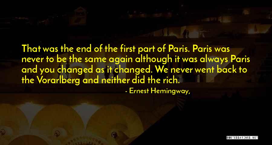 Paris Ernest Hemingway Quotes By Ernest Hemingway,