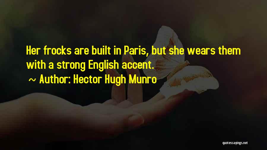 Paris Fashion Quotes By Hector Hugh Munro