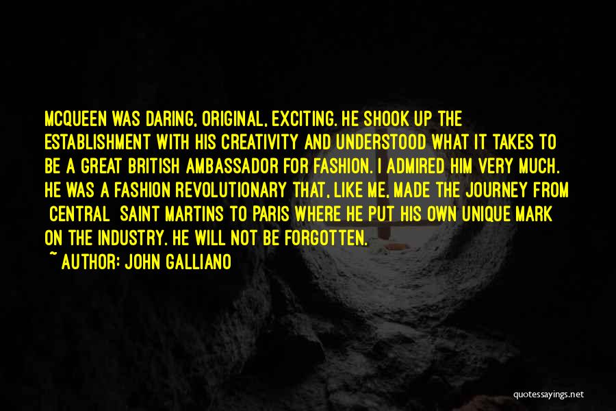 Paris Fashion Quotes By John Galliano