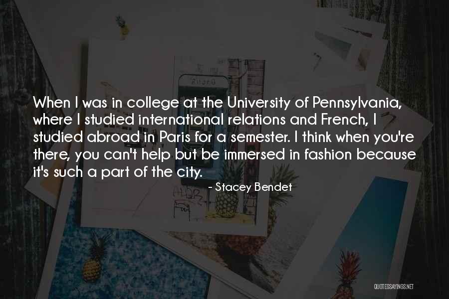 Paris Fashion Quotes By Stacey Bendet