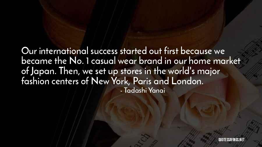 Paris Fashion Quotes By Tadashi Yanai