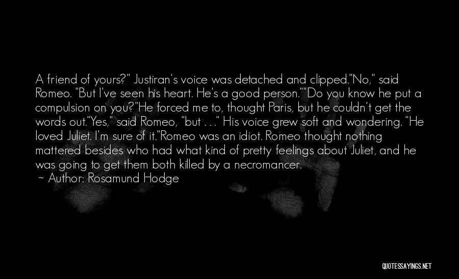 Paris In Romeo And Juliet Quotes By Rosamund Hodge