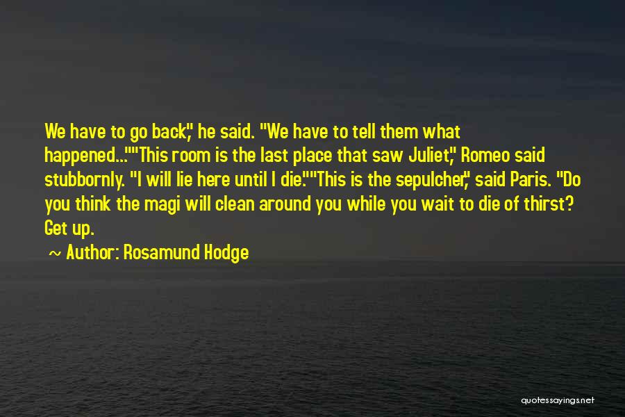 Paris In Romeo And Juliet Quotes By Rosamund Hodge