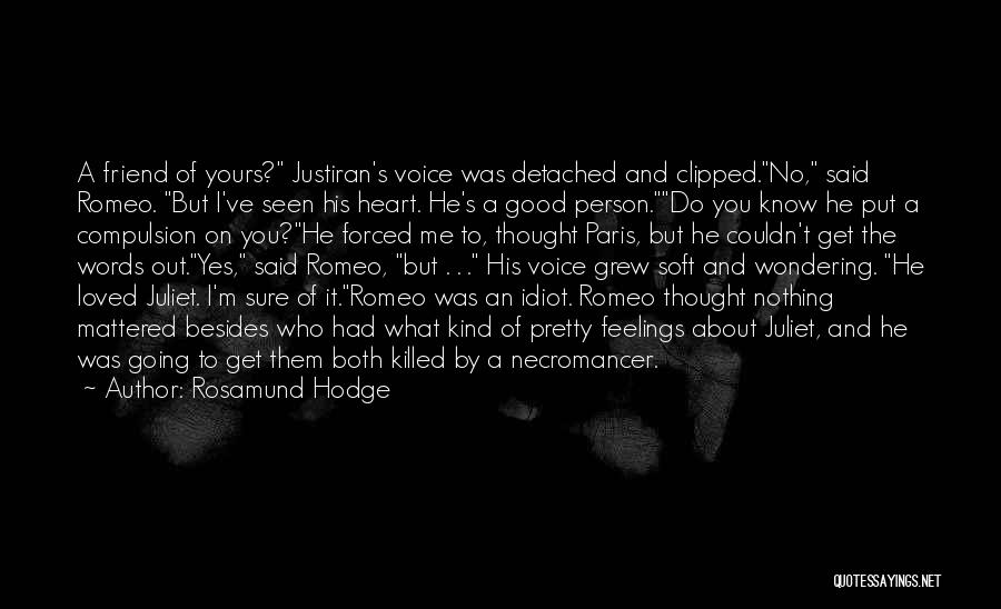 Paris Romeo And Juliet Quotes By Rosamund Hodge