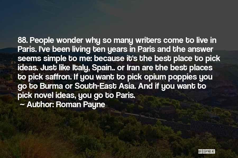 Parisians Quotes By Roman Payne