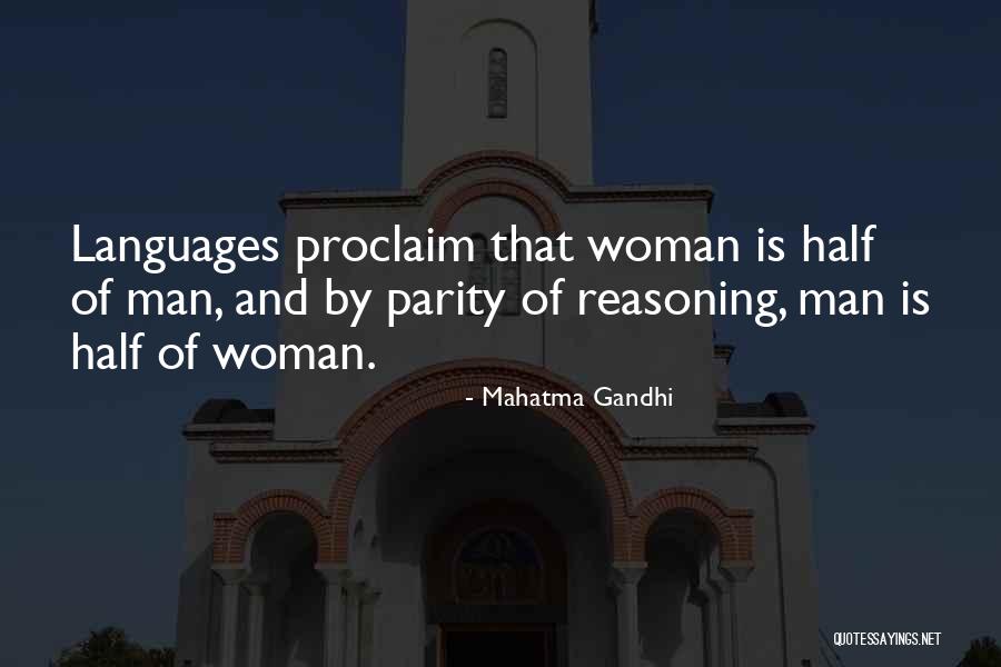 Parity Quotes By Mahatma Gandhi Parity Quotes By Mahatma Gandhi
