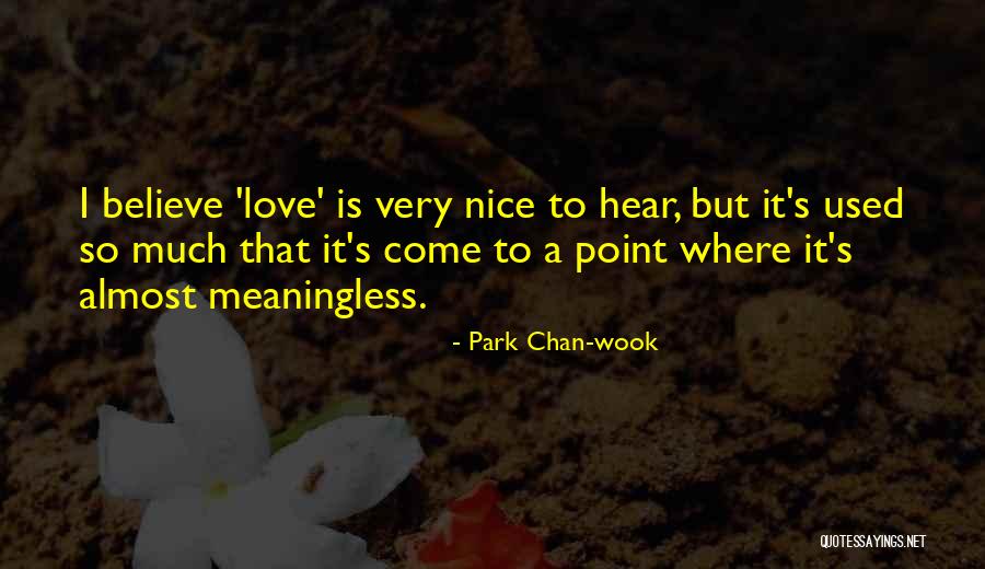 Park Chan-wook Quotes 1850549