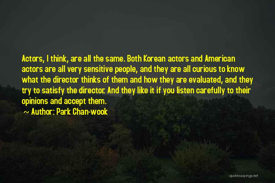Park Chan-wook Quotes 254627