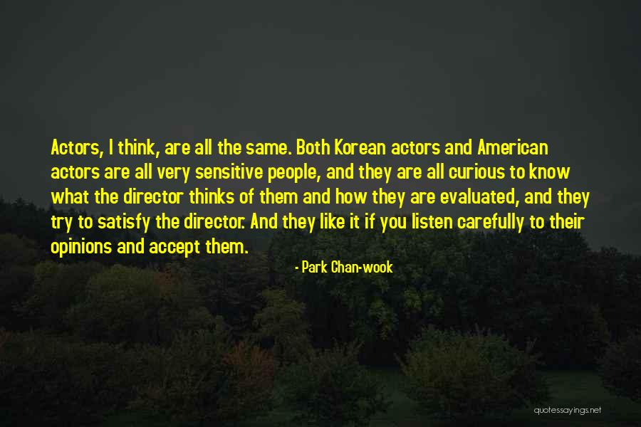 Park Chan-wook Quotes 254627 Park Chan-wook Quotes 254627