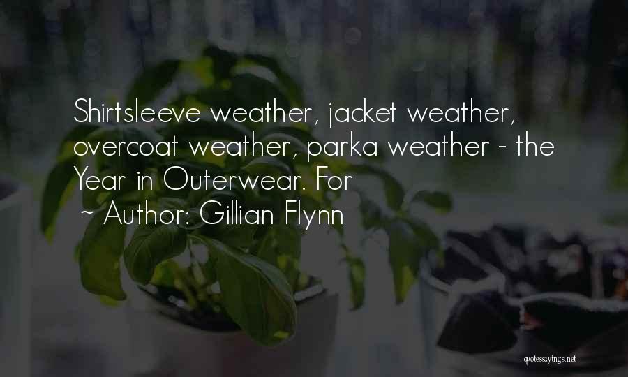 Parka Quotes By Gillian Flynn