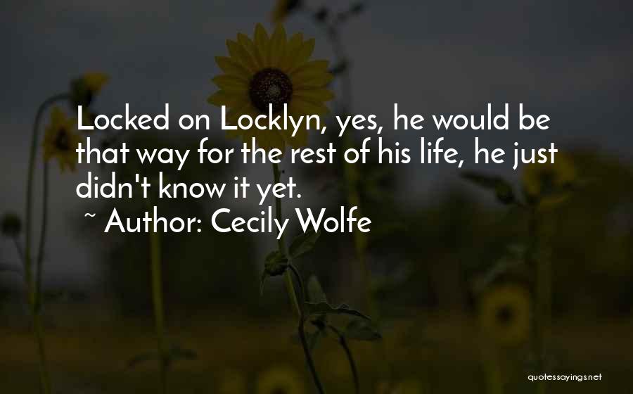 Parker Quotes By Cecily Wolfe