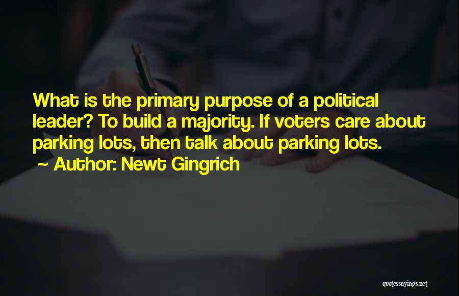 Parking Lots Quotes By Newt Gingrich