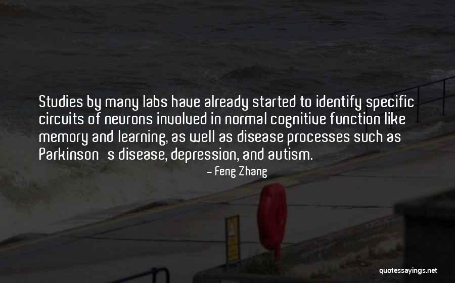 Parkinson's Disease Quotes By Feng Zhang Parkinson's Disease Quotes By Feng Zhang