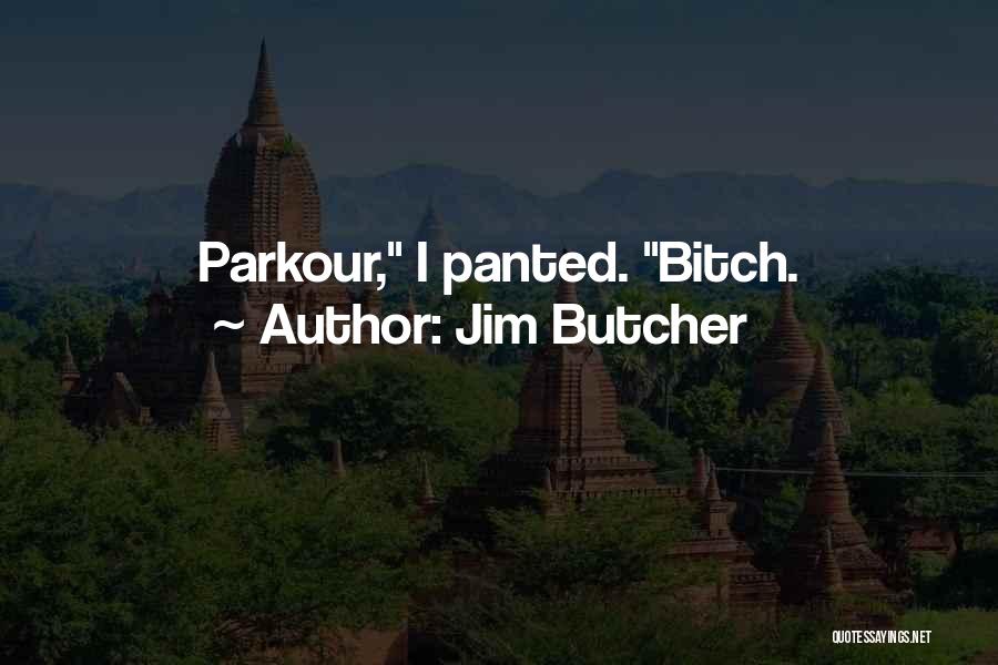 Parkour Quotes By Jim Butcher