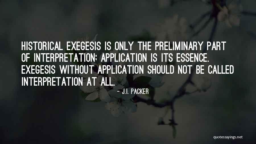 Parktakes Fairfax Quotes By J.I. Packer Parktakes Fairfax Quotes By J.I. Packer