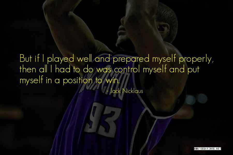 Parktakes Fairfax Quotes By Jack Nicklaus Parktakes Fairfax Quotes By Jack Nicklaus