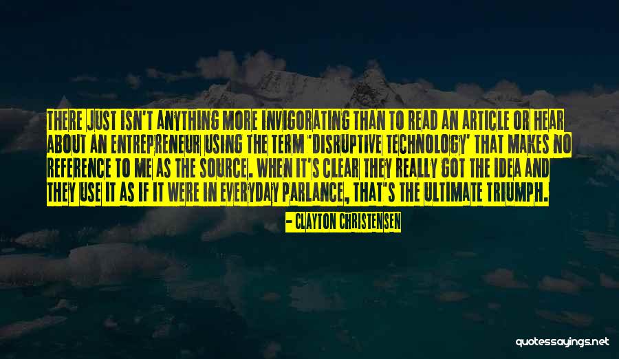 Parlance Quotes By Clayton Christensen Parlance Quotes By Clayton Christensen