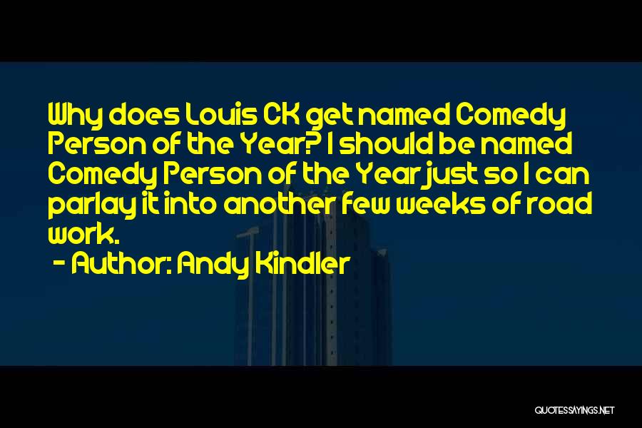 Parlay Quotes By Andy Kindler