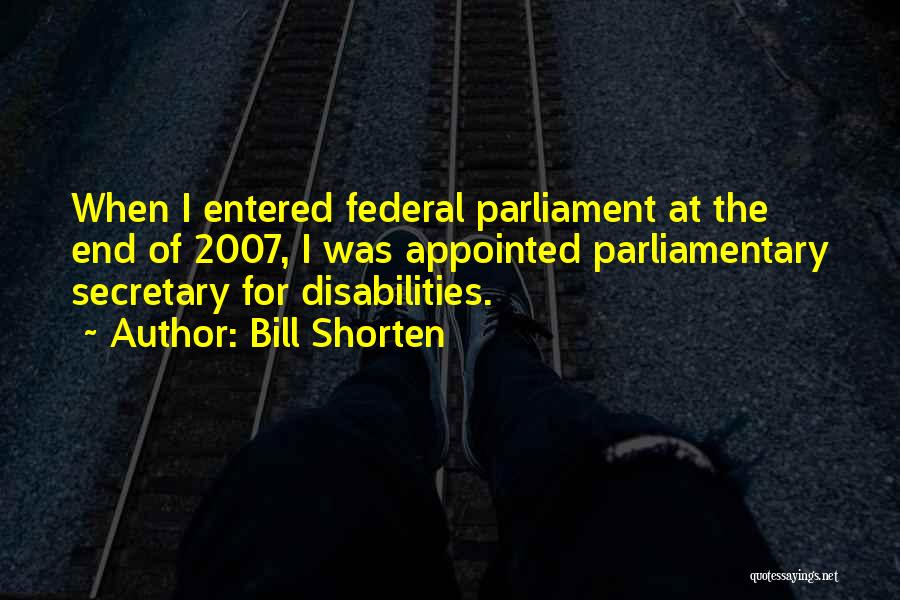 Parliamentary Quotes By Bill Shorten