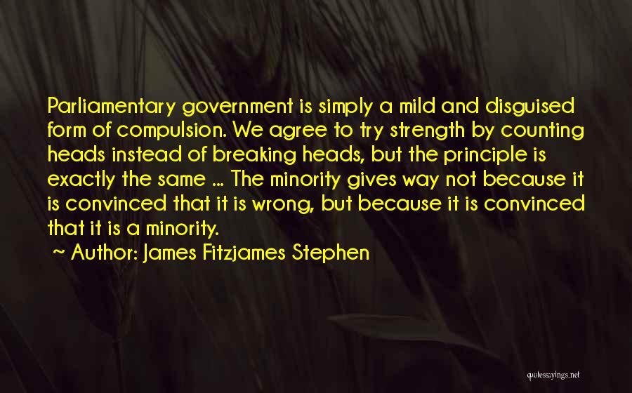 Parliamentary Quotes By James Fitzjames Stephen