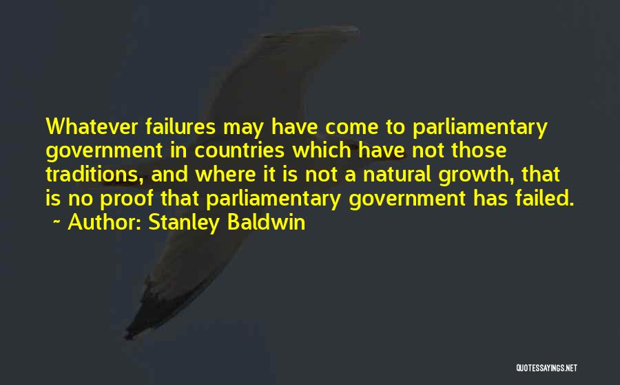 Parliamentary Quotes By Stanley Baldwin
